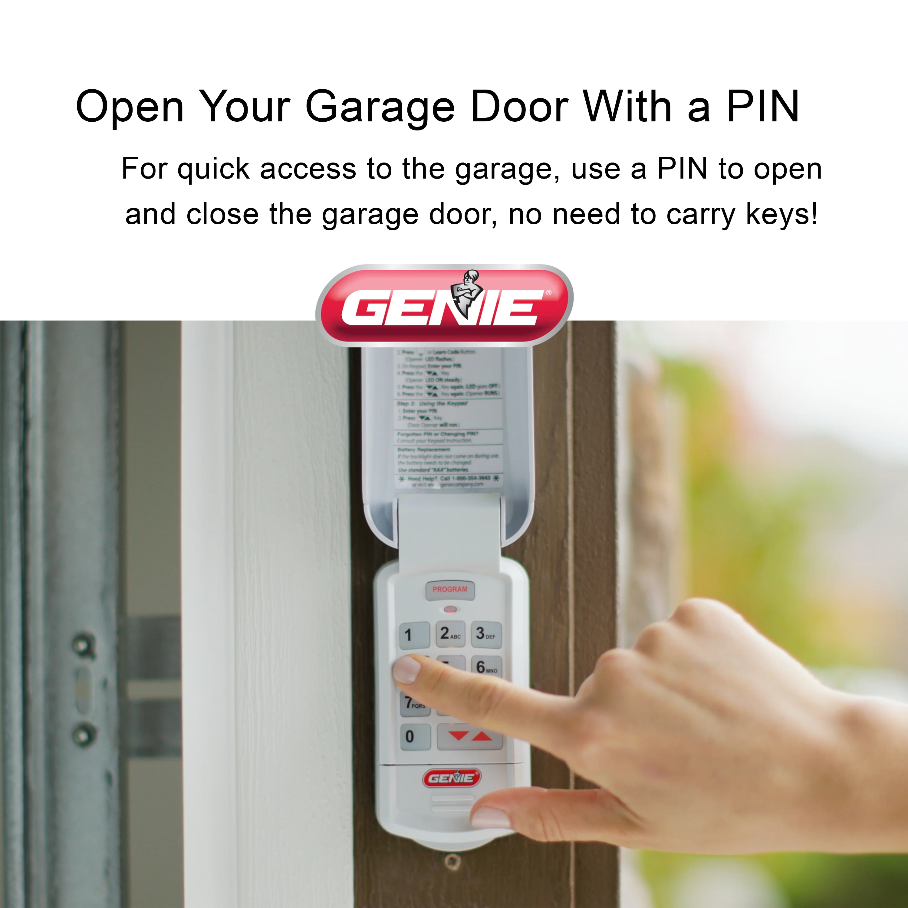 Wireless Keyless Entry Keypad GK-R - Image 3
